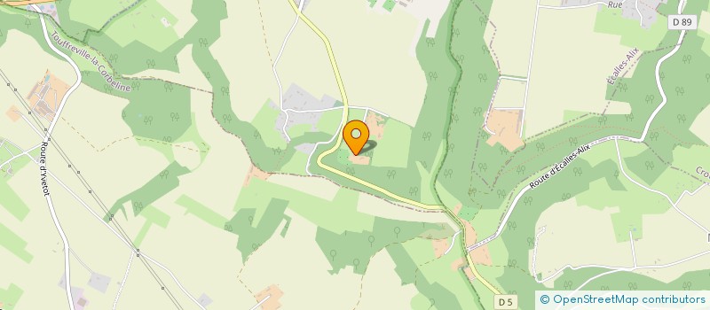 localisation de l'entreprise SCEA AUBRAC 76  SAINT-CLAIR-SUR-LES-MONTS