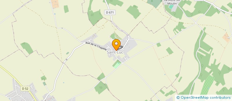 localisation de l'entreprise SCEA AUDE COQUEREL  SAINT-LUC