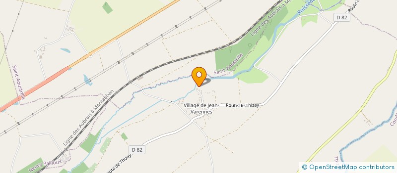 localisation de l'entreprise SCEA AUFRERE ET FILS à THIZAY