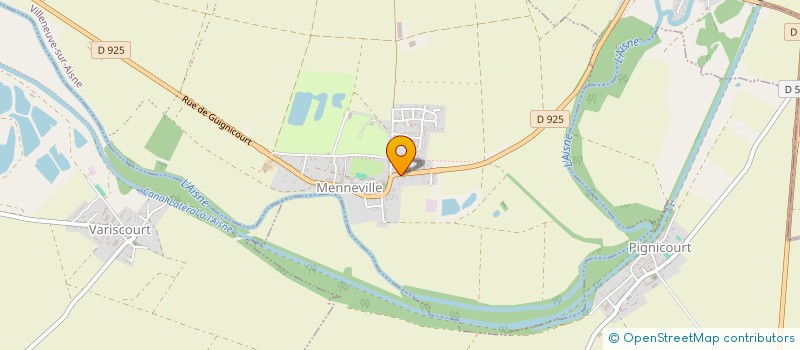 localisation de l'entreprise SCEA AUTEKIE  PROVISEUX-ET-PLESNOY