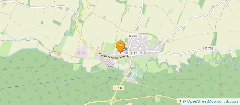 localisation de l'entreprise SCEA AUX SERRES FLEURIES  NIEDERRDERN