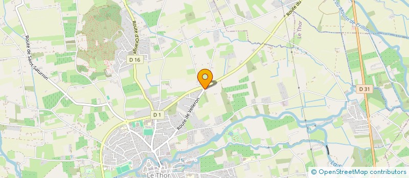 localisation de l'entreprise SCEA B.N.B  LE THOR