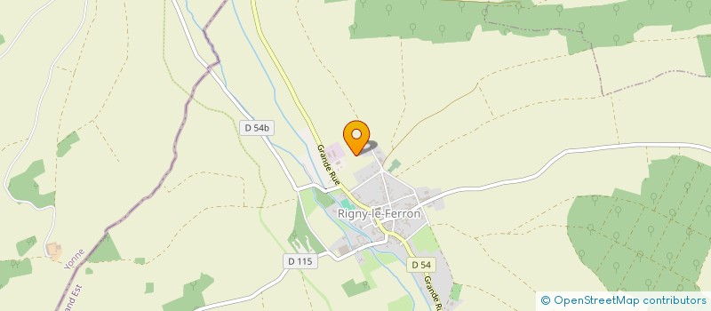 localisation de l'entreprise SCEA BACHELIER  RIGNY-LE-FERRON