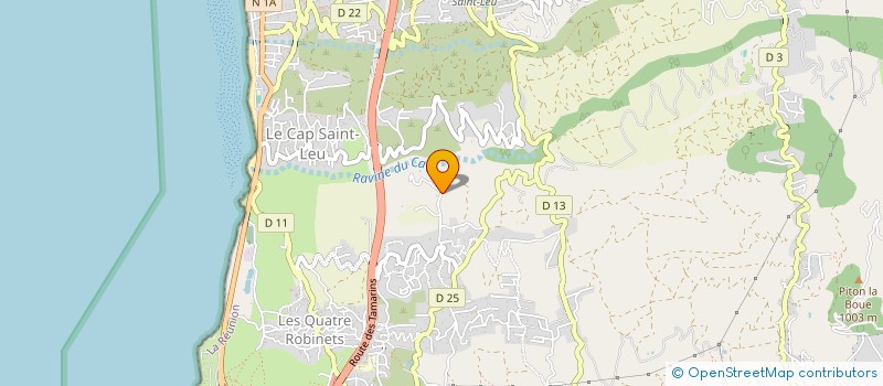 localisation de l'entreprise SCEA BAMBA à SAINT-LEU