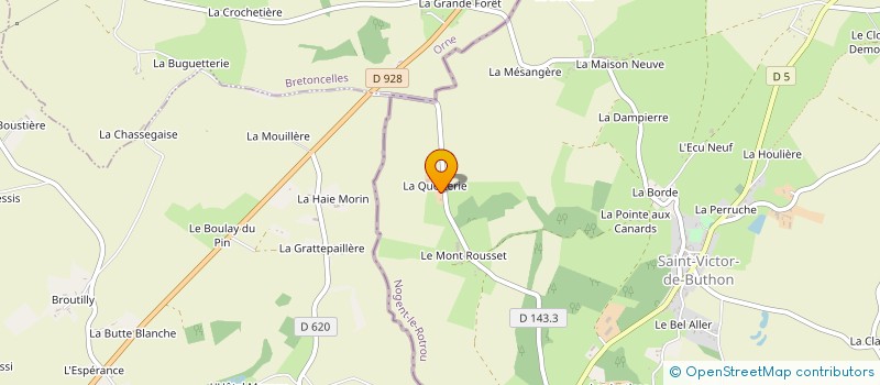 localisation de l'entreprise SCEA BARBET à SAINT-VICTOR-DE-BUTHON
