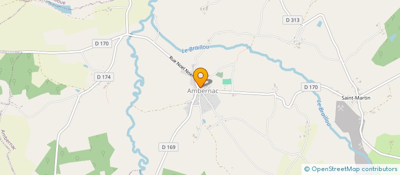 localisation de l'entreprise SCEA BARUTAUD à AMBERNAC