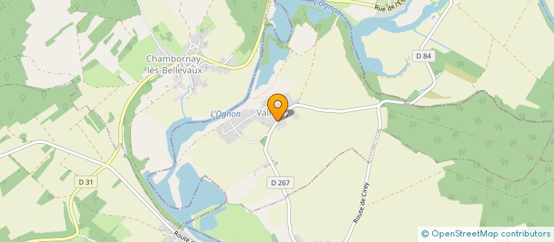 localisation de l'entreprise SCEA BAS  VALLEROY