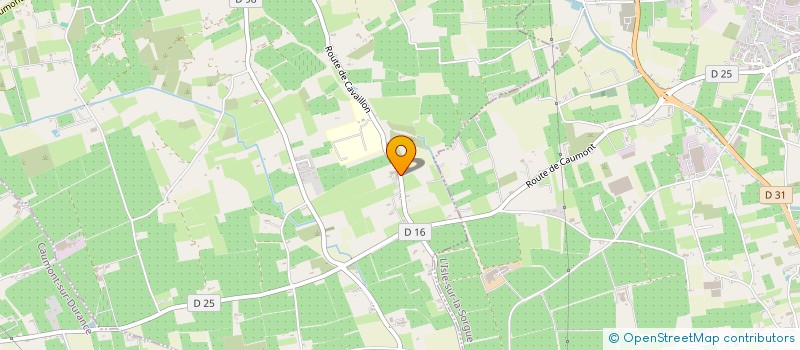 localisation de l'entreprise SCEA BAUD DU RASCASSAT  LE THOR