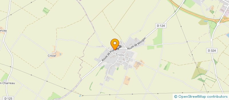 localisation de l'entreprise SCEA BAUDOUIN à AIGONDIGNE