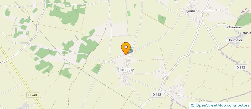 localisation de l'entreprise SCEA BAUDOUIN  CHEF-BOUTONNE