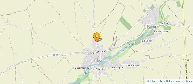 localisation de l'entreprise SCEA BAUDREZ à CHEF-BOUTONNE
