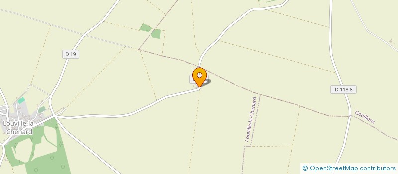 localisation de l'entreprise SCEA BEAUCE PROVENCE à LOUVILLE-LA-CHENARD