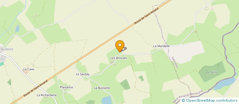 localisation de l'entreprise SCEA BEAUPERE  AUGY-SUR-AUBOIS