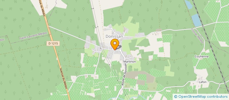 localisation de l'entreprise SCEA BEAUSEJOUR HOSTENS à LISTRAC-MEDOC