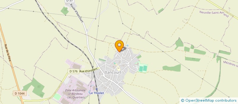 localisation de l'entreprise SCEA BEAUVAIS ALINE ET CHRISTOPHE à SURFONTAINE
