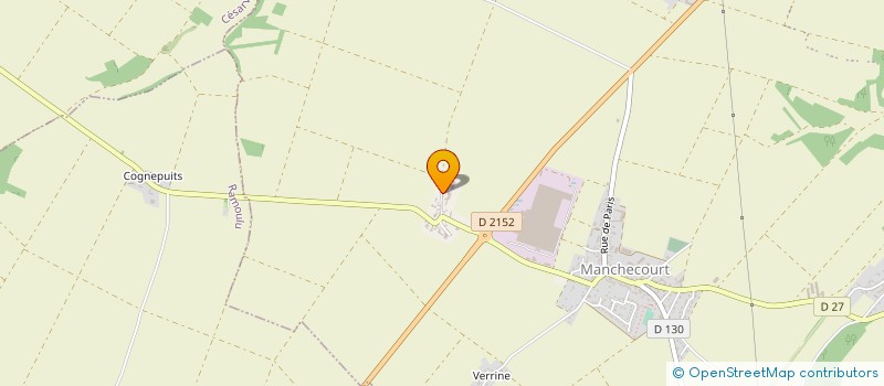 localisation de l'entreprise SCEA BEAUVALLET  LE MALESHERBOIS