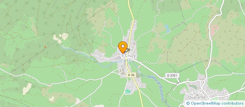 localisation de l'entreprise SCEA BEL AIR  CAPESTANG