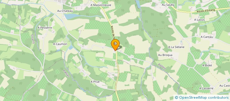 localisation de l'entreprise SCEA BELLOC  MORMES