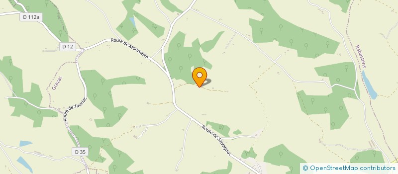 localisation de l'entreprise SCEA BERGERS DE COCAGNE  GRAZAC