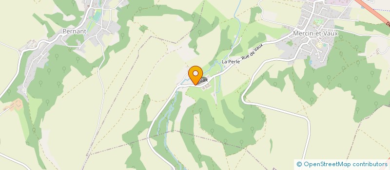 localisation de l'entreprise SCEA BERTHAUT VIELET à MERCIN-ET-VAUX