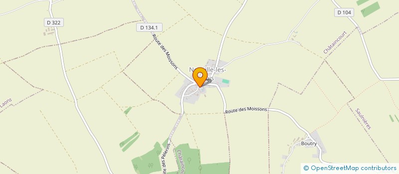 localisation de l'entreprise SCEA BESNARD-CREPIN à CHATAINCOURT