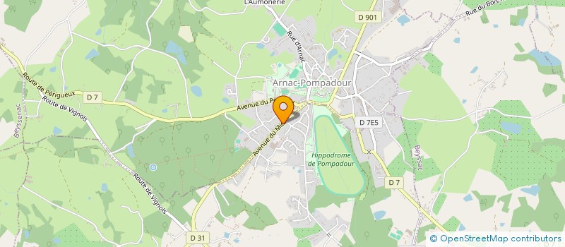 localisation de l'entreprise SCEA BESSE 2B à SAINT-SORNIN-LAVOLPS