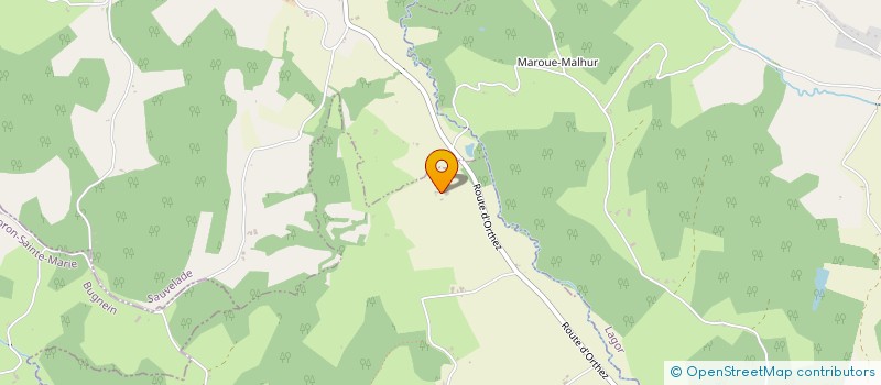 localisation de l'entreprise SCEA BIANE  VIELLESEGURE