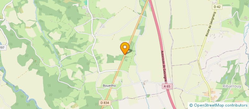 localisation de l'entreprise SCEA BIDALOT  BOUEILH-BOUEILHO-LASQUE