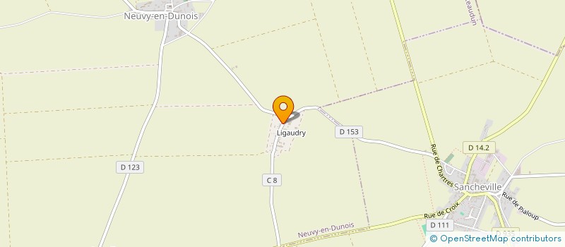 localisation de l'entreprise SCEA BIGOT LES CHAMPARTS à NEUVY-EN-DUNOIS