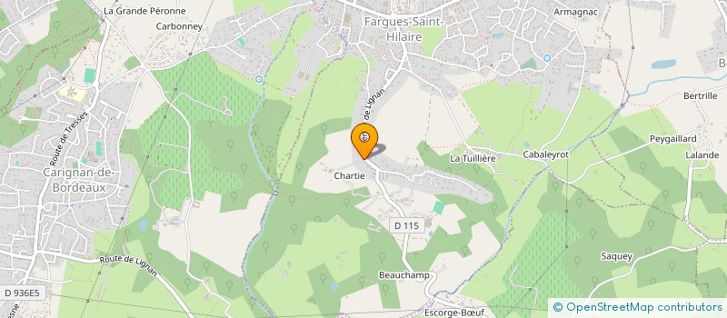 localisation de l'entreprise SCEA BIO LISENNES  TRESSES