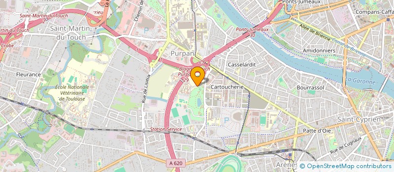localisation de l'entreprise SCEA BIODIV'PAYSANNE à TOULOUSE