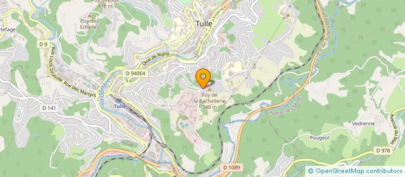 localisation de l'entreprise SCEA BIOFARIO  TULLE