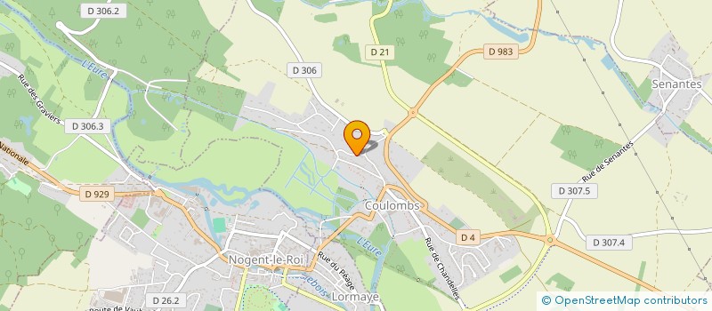 localisation de l'entreprise SCEA BIOVIVET à COULOMBS