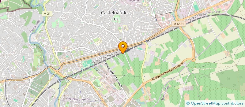localisation de l'entreprise SCEA BISCAYE à CASTELNAU-LE-LEZ