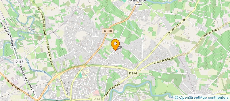 localisation de l'entreprise SCEA BISGAMBIGLIA  CARPENTRAS