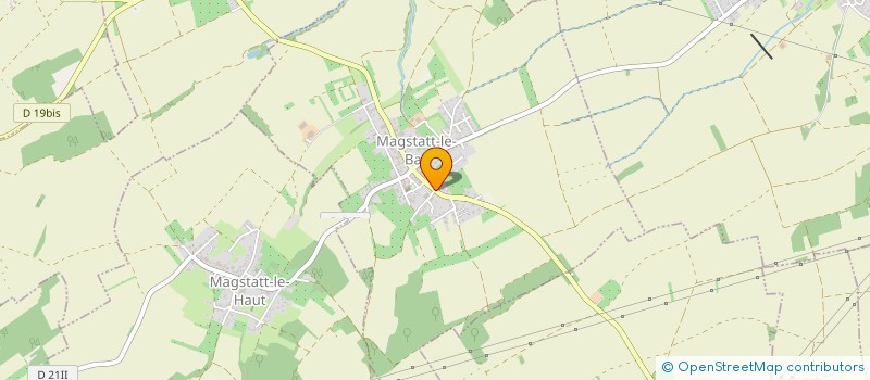 localisation de l'entreprise SCEA BISSEL-NEYER  MAGSTATT-LE-BAS