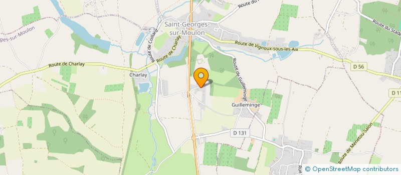 localisation de l'entreprise SCEA BISSON  SAINT-GEORGES-SUR-MOULON