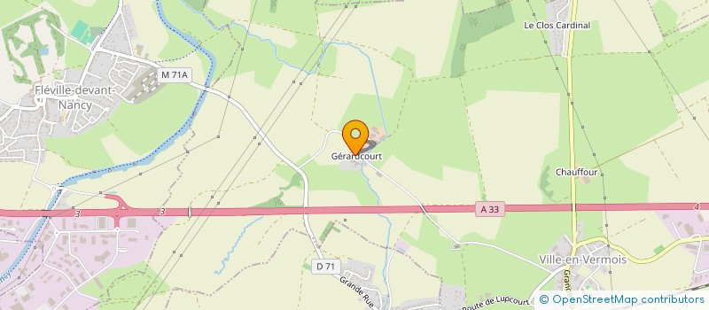 localisation de l'entreprise SCEA BLANCK  VILLE-EN-VERMOIS