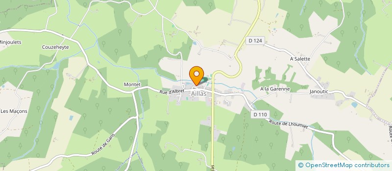 localisation de l'entreprise SCEA BLOM à AILLAS