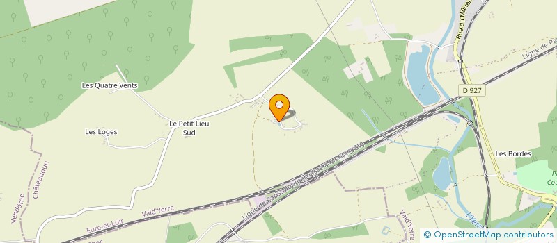 localisation de l'entreprise SCEA BLOT BERNARD à VALD'YERRE