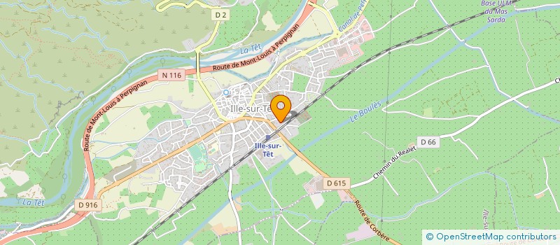 localisation de l'entreprise SCEA BO MARCEL  ILLE-SUR-TET