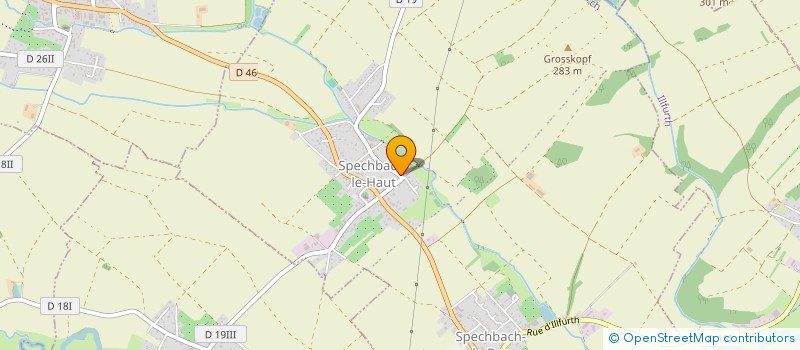 localisation de l'entreprise SCEA BOETSCH-WOLF  ILLFURTH