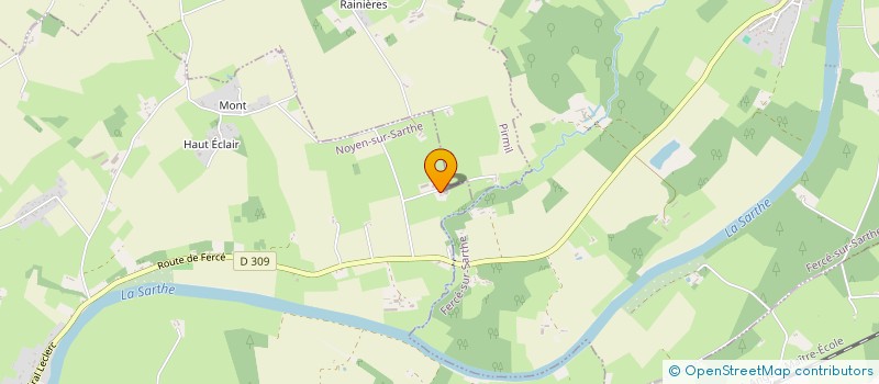 localisation de l'entreprise SCEA BOISARD JIMMY à NOYEN SUR SARTHE