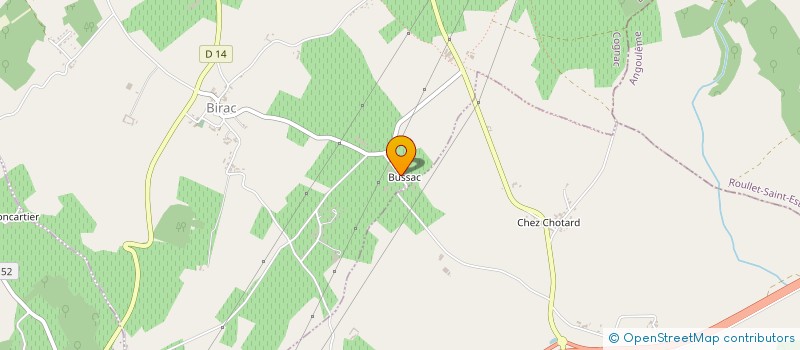 localisation de l'entreprise SCEA BOISSEAU MIOULET à BIRAC