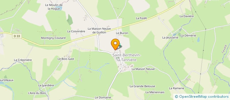 localisation de l'entreprise SCEA BOITTIN LERAY à SAINT-BERTHEVIN-LA-TANNIERE