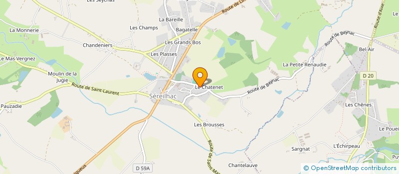 localisation de l'entreprise SCEA BOKSY à SEREILHAC