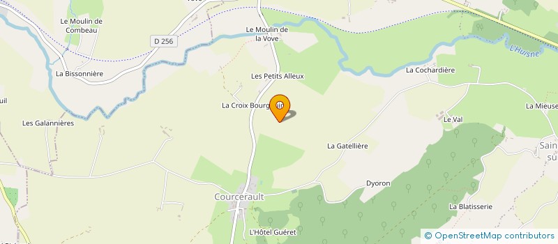localisation de l'entreprise SCEA BONNASSIEUX à COUR-MAUGIS SUR HUISNE