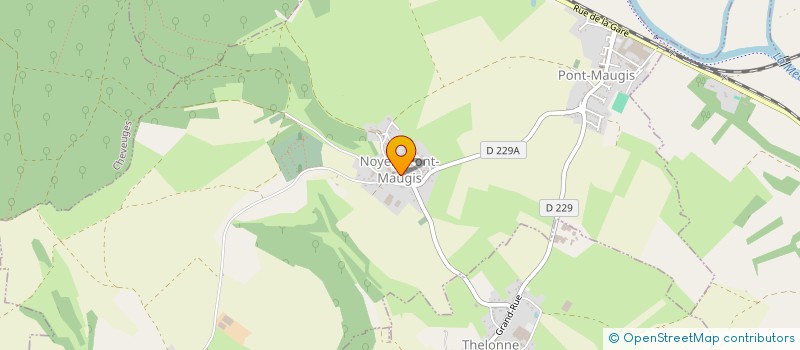 localisation de l'entreprise SCEA BONNEFOY à NOYERS-PONT-MAUGIS