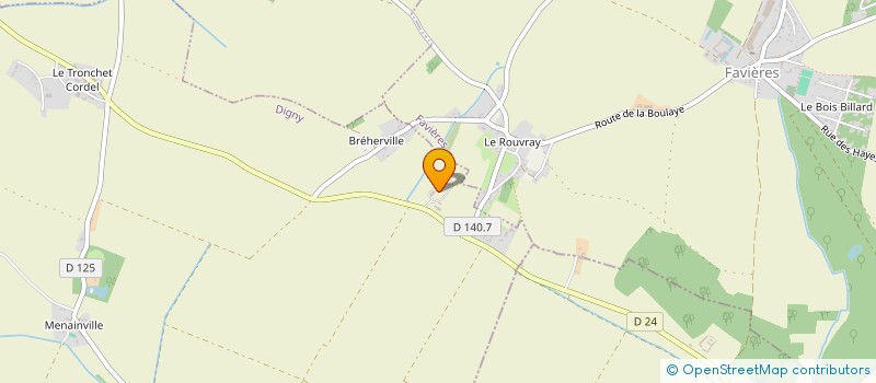 localisation de l'entreprise SCEA BONNET DIGNY à DIGNY