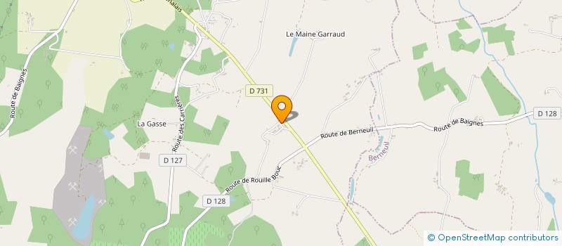 localisation de l'entreprise SCEA BORDELAIS AGRICULTURE à CONDEON
